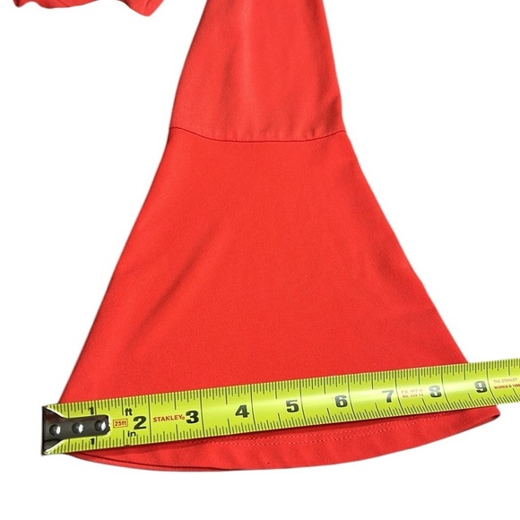 Micheal Kors,blouse,Tulip sleeve ,cut out,metal logo blouse in coral color.EC - Picture 14 of 15